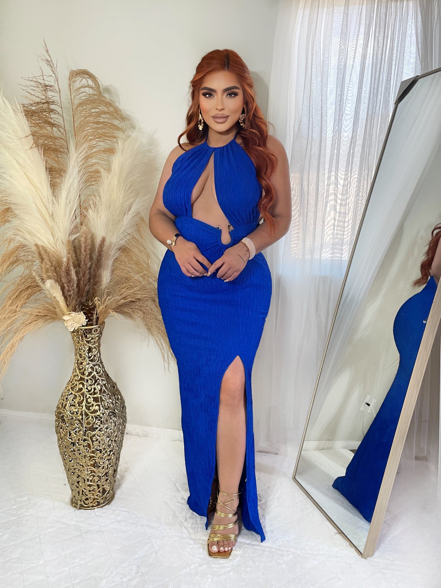 Royal Blue Dress