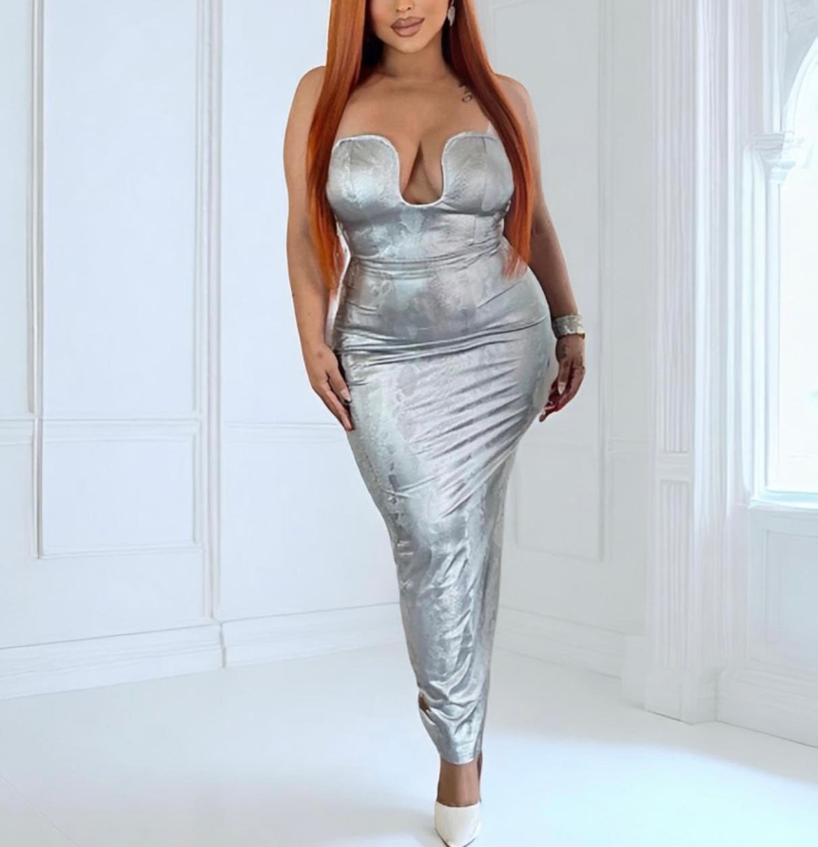 Metallic Dress