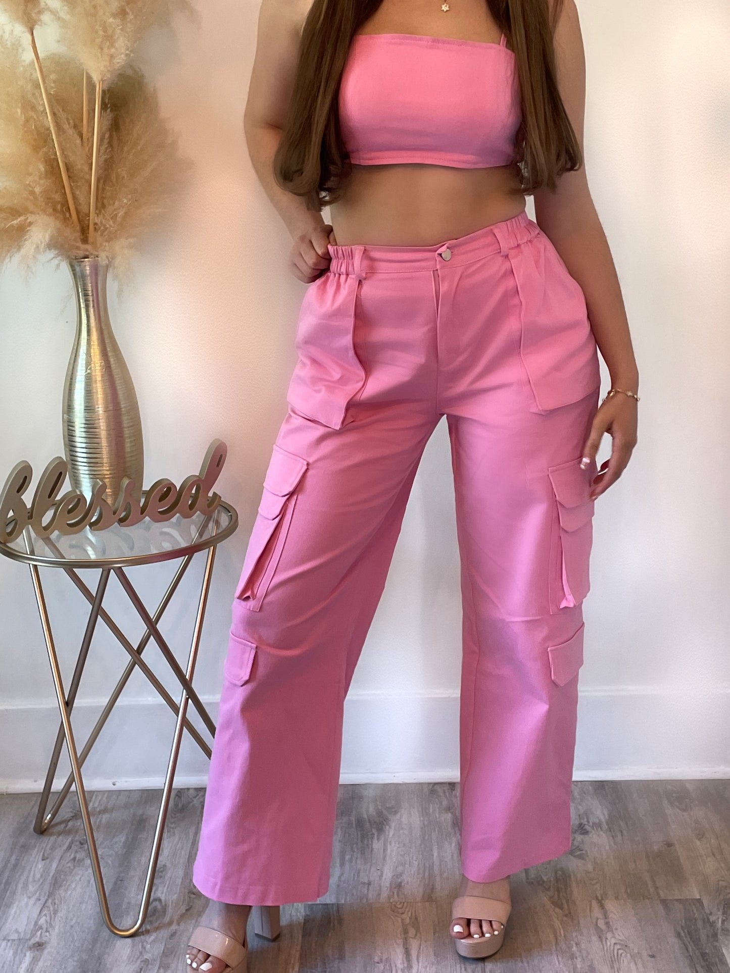 Pretty in Pink Pant Set